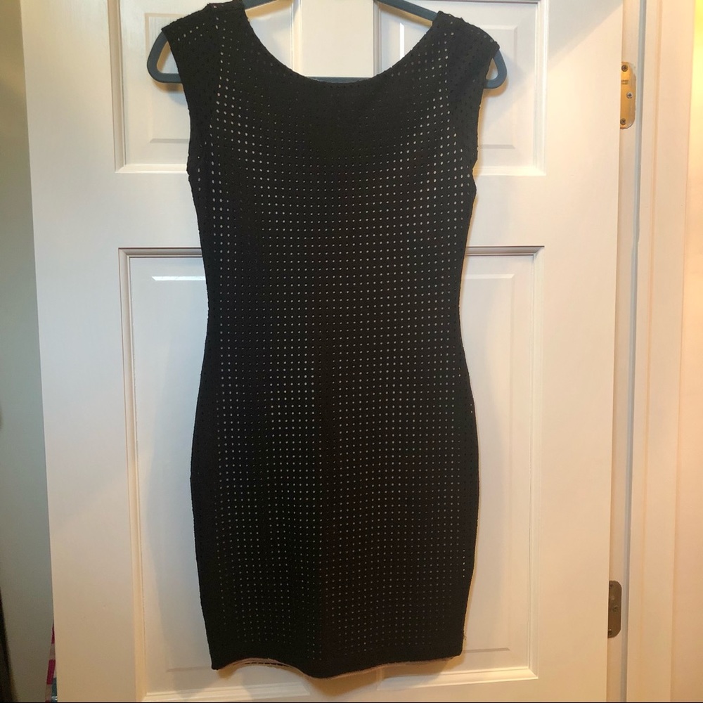 Black maternity dress